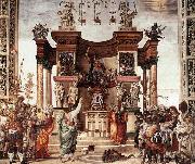 LIPPI, Filippino St Philip Driving the Dragon from the Temple of Hieropolis France oil painting artist
